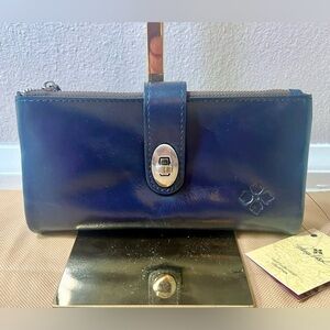 NWT Patricia Nash Annesley Leather Wallet/Wristlet